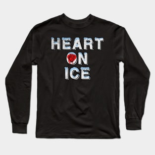 heart on ice Long Sleeve T-Shirt